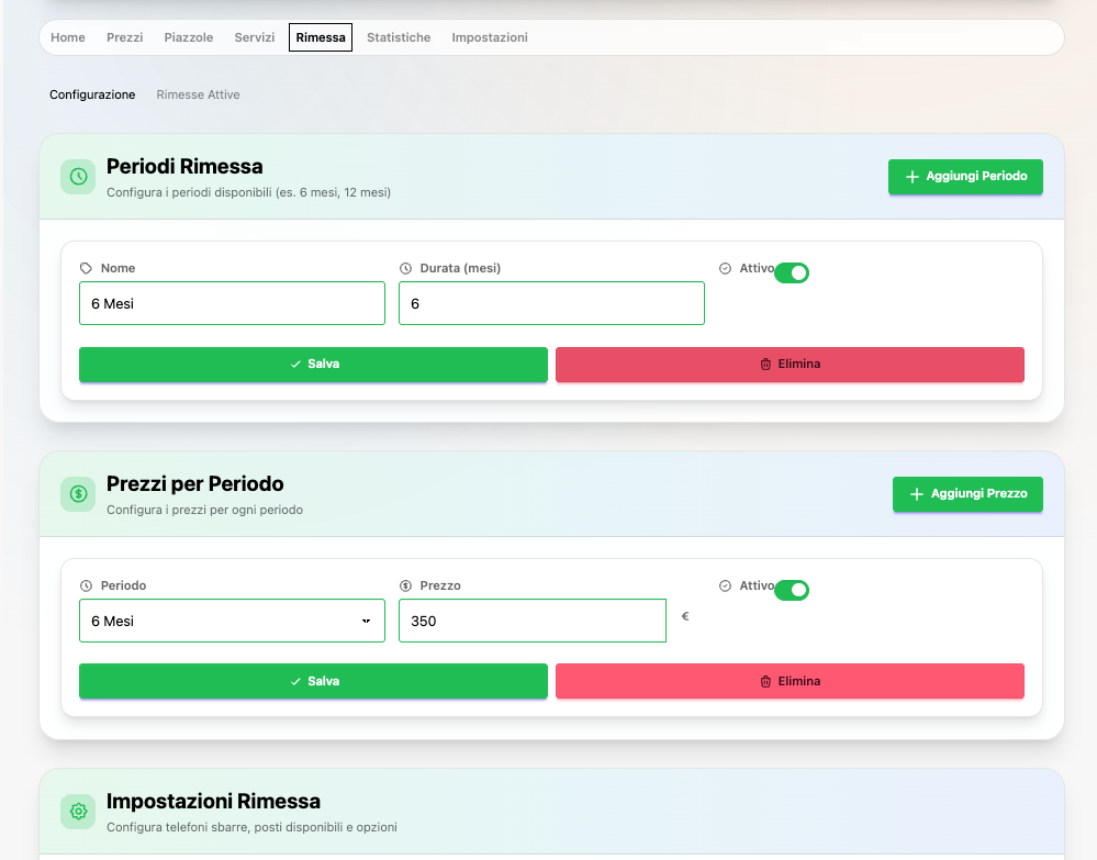 Dashboard CamperGate - Screenshot 4